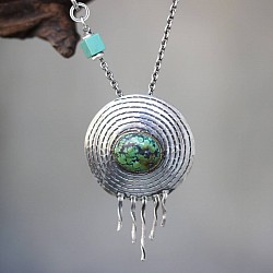 turquoise pendant necklace